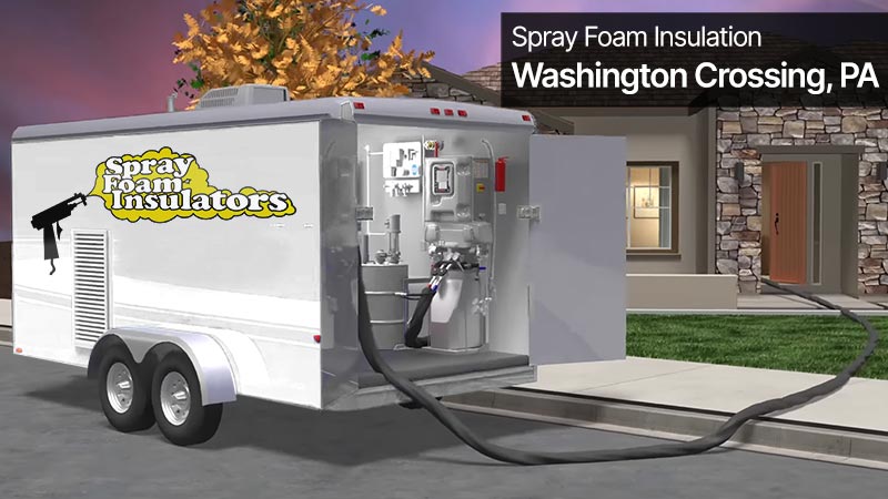 Spray Foam & Injection Foam Insulation in Washington Crossing, PA.